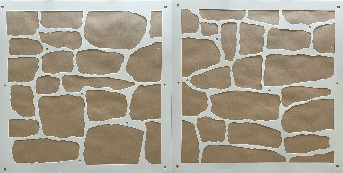 Stone stencil kit by The Detalles