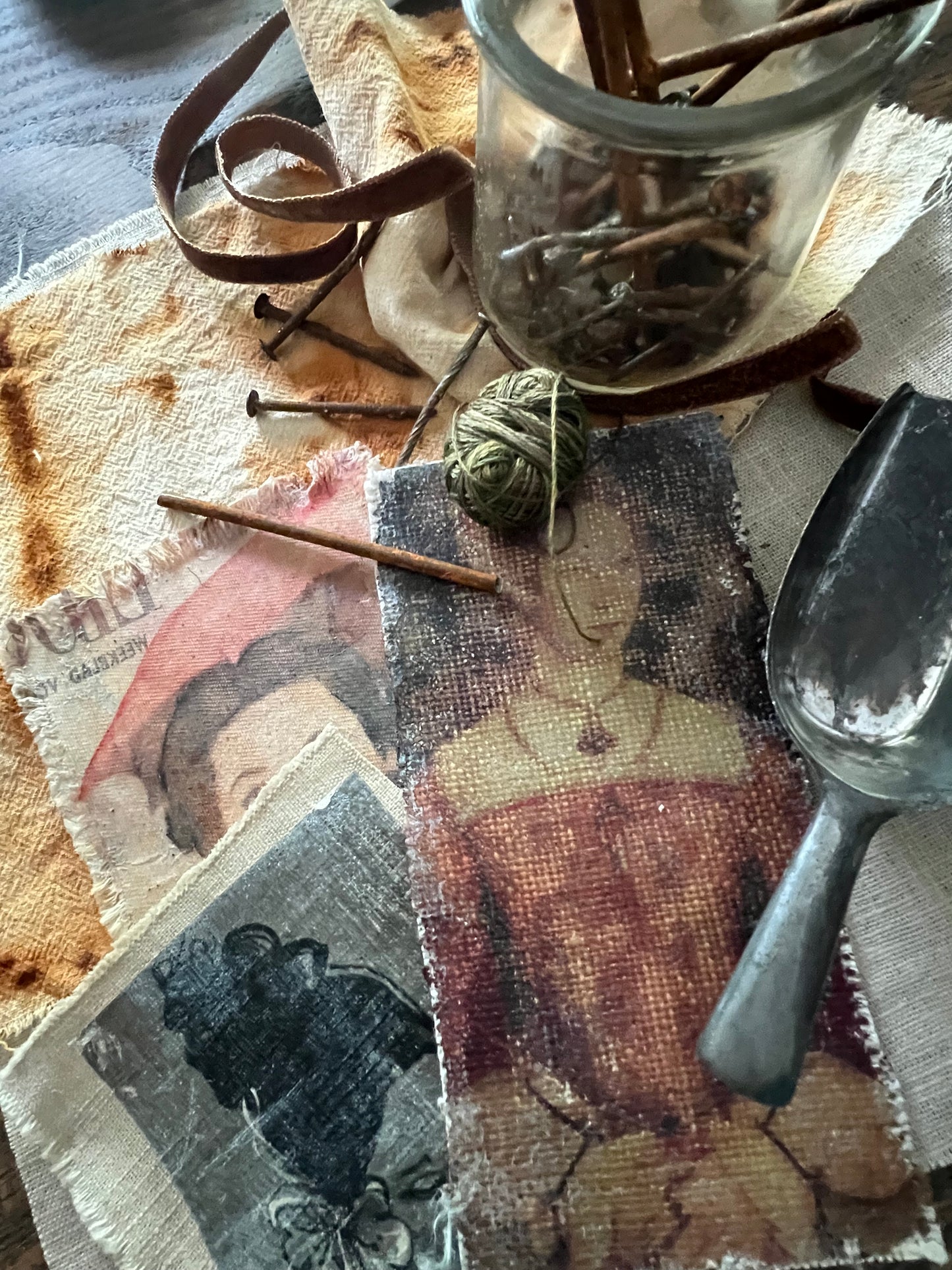 Echoes on Cloth and Paper